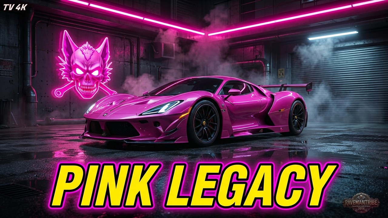 🎵 Pink Legacy Lurker. 4k Trap Melodic | Good Bass | 4k Vidéo Music for TV 4k 🎵