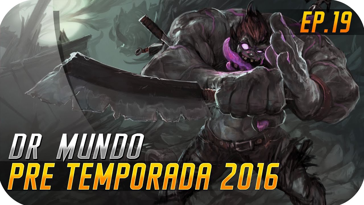 PRE TEMPORADA 2016 | DR MUNDO | Un asesino..... FULL TANQUE, Rito?