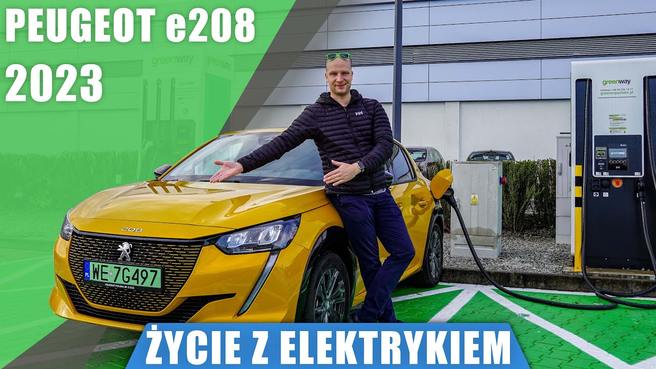 Peugeot e208 Allure 136 KM 50kWh 2023. Życie z elektrykiem.