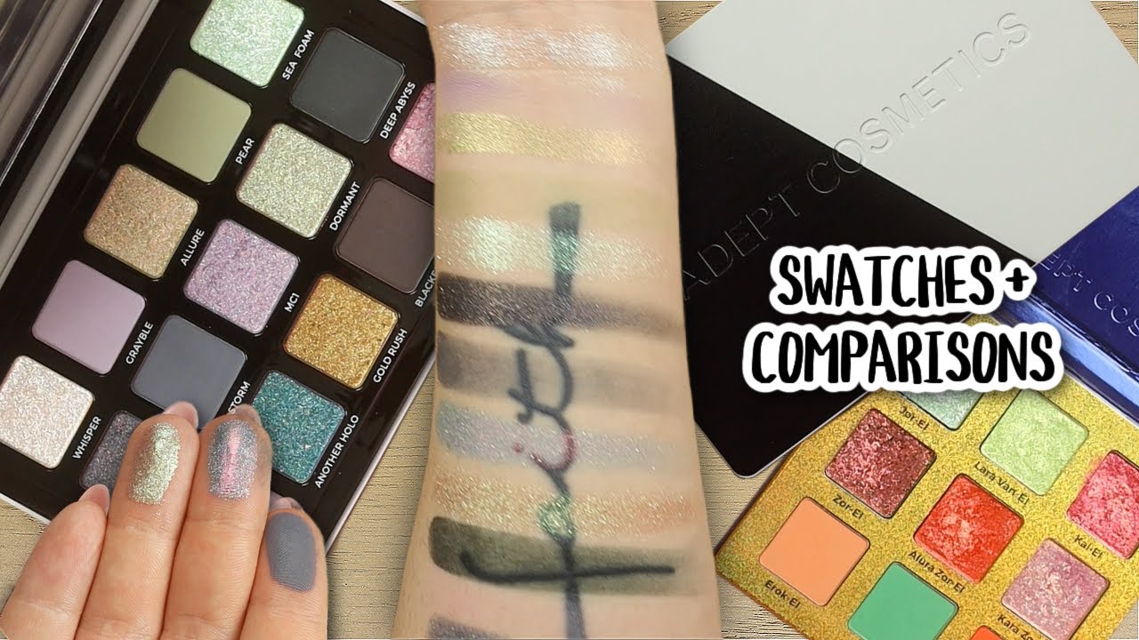 Adept Emo Palette Swatch Party🎉
