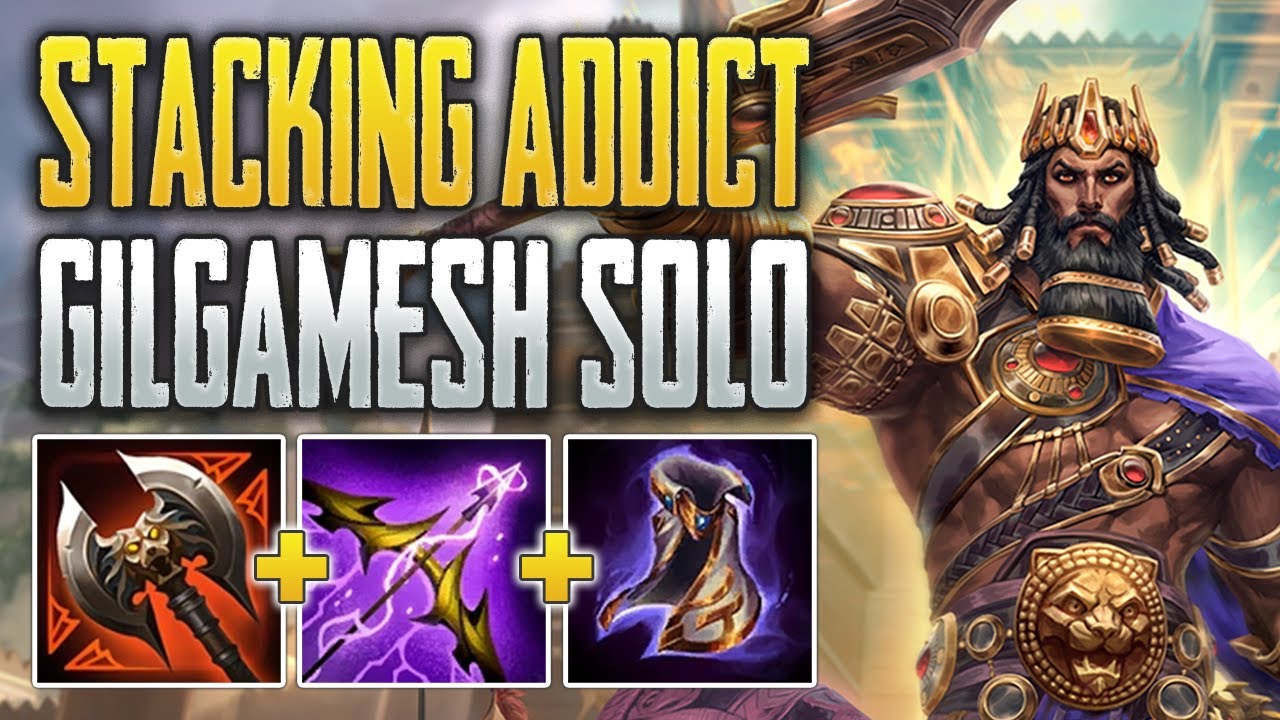 STORMSEEKER IS BEST IN THE SOLO LANE! Gilgamesh Solo Gameplay (SMITE Conquest)