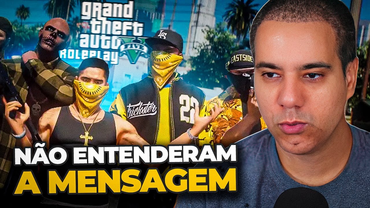 Resposta aos comentários sobre minhas críticas as lives de GTA RP