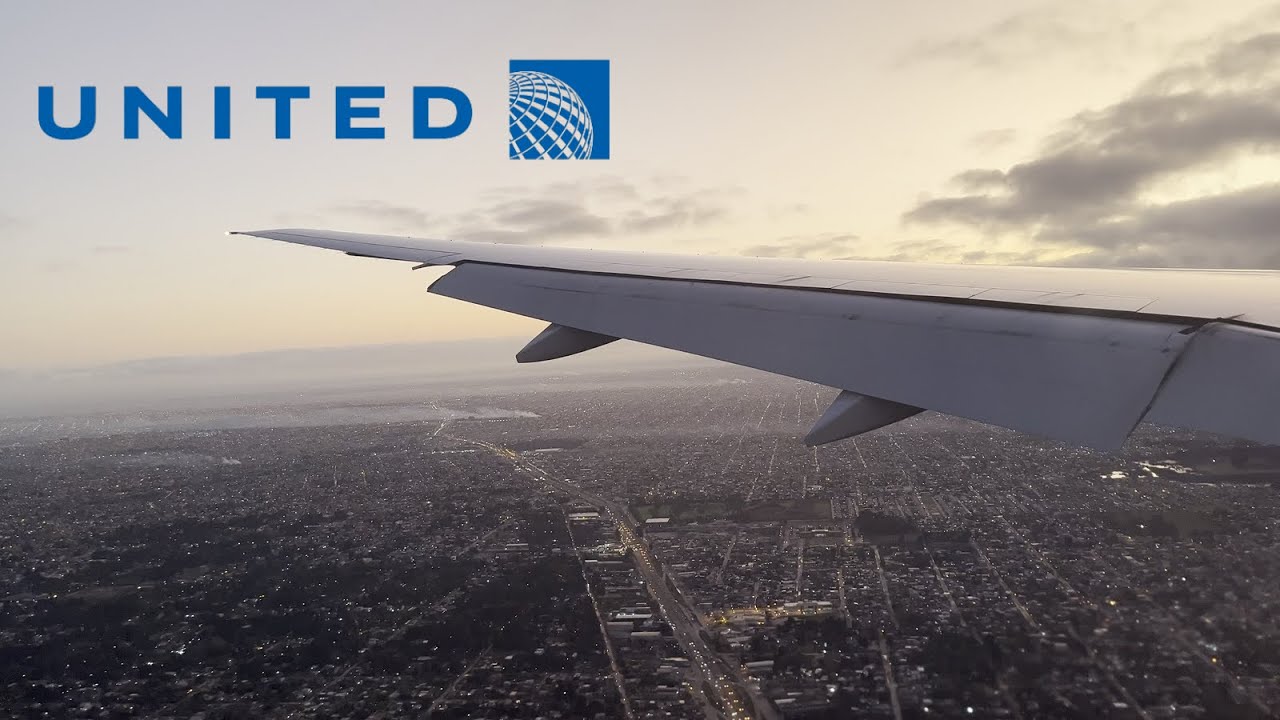 United 777 STUNNING SUNRISE Approach & Landing into Buenos Aires Ezeiza (EZE)