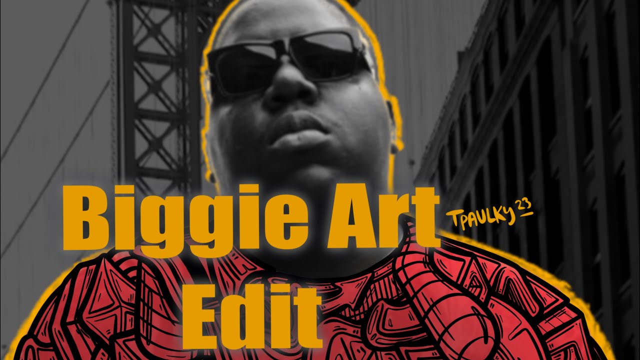 Biggie art edit #biggie #notoriousbig #artedit