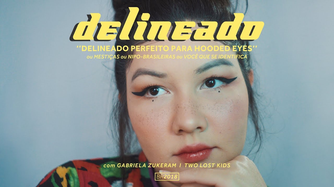 TUTORIAL DELINEADOR | Olhos Puxados | Hooded Eyes Eyeliner