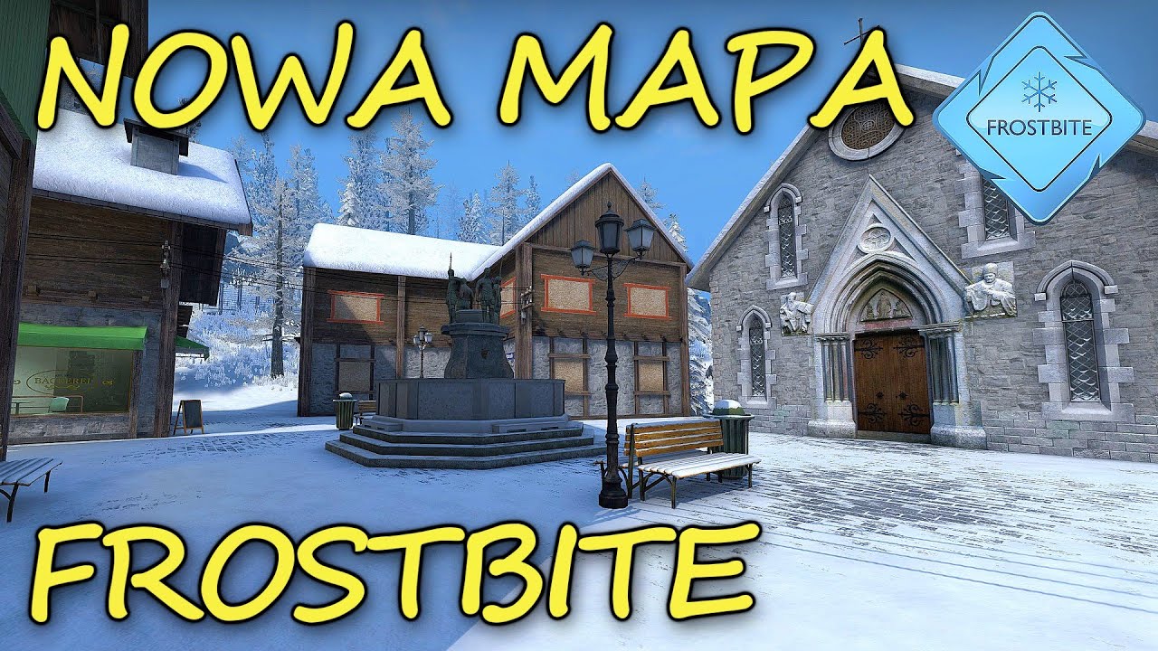 Gram na NOWEJ MAPIE FROSTBITE w Danger Zone! | Mervo