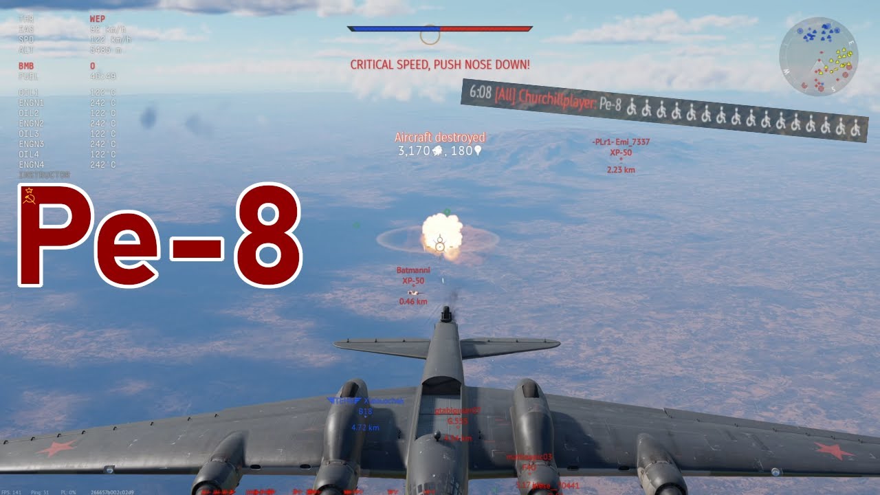 Pe-8 | Air Superiority Bomber