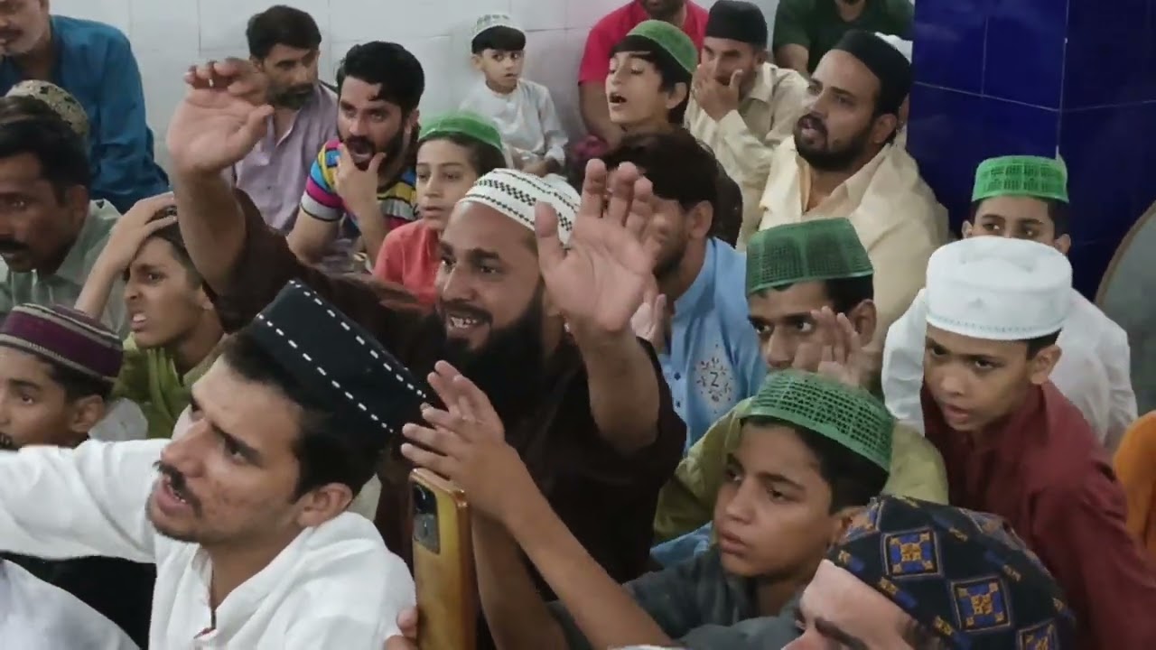 سالانہ محفل پاک۔۔۔ جامعہ مسجد فیض مدینہ نظام پورہ
