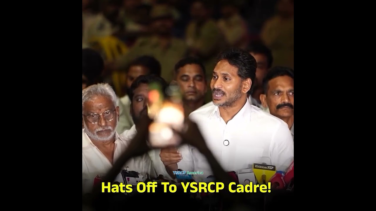 Hats Off To YSRCP Cadre