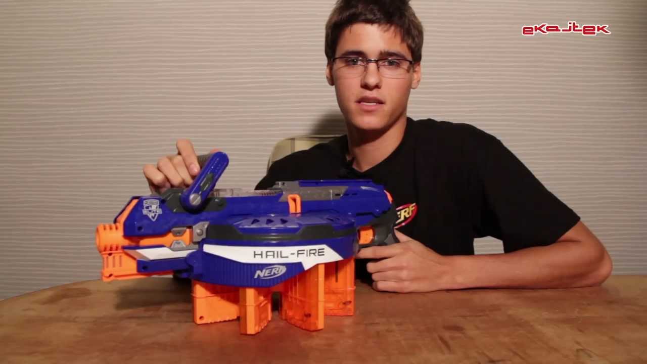 Nerf Elite Hail Fire 98952 - recenzja nerfoteka.pl