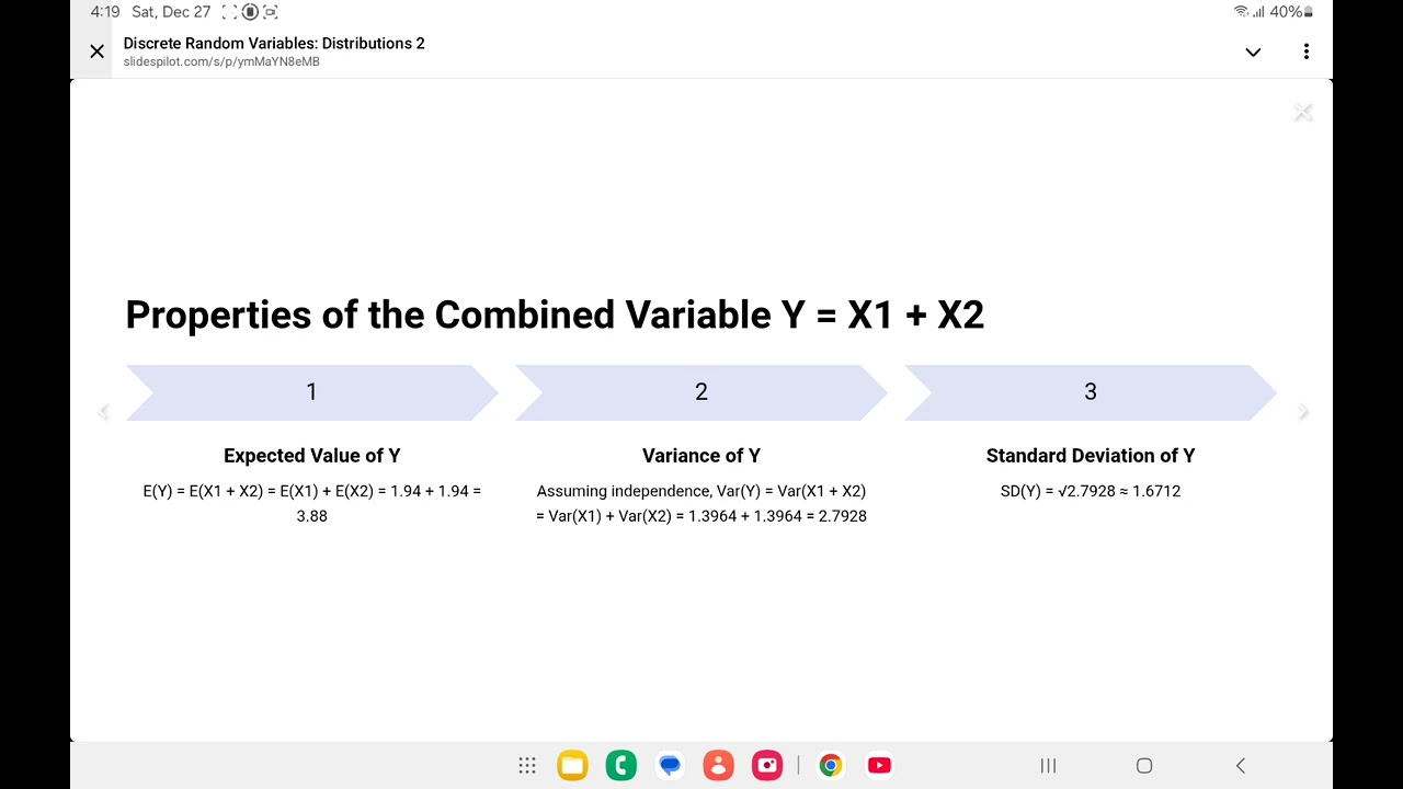 5.Discrete random variables