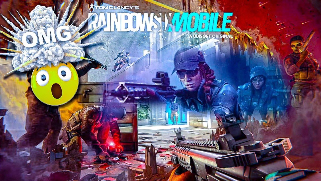 (Vertical) LIVE 🔴Ranked Grind With Full Focus 💀| RAINBOW SIX MOBILE