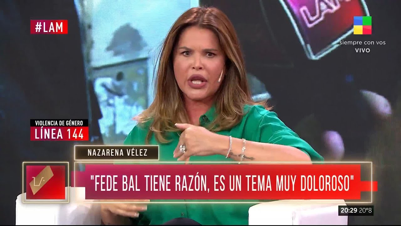 Nazarena Vélez vs. Carmen Barbieri: Chyno Agostini y Fede Bal se volvieron a meter en el conflicto
