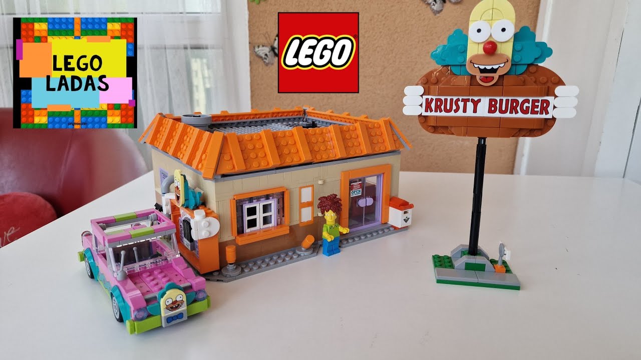 LEGO Los Simpson KRUSTY BURGER set 10352 😯