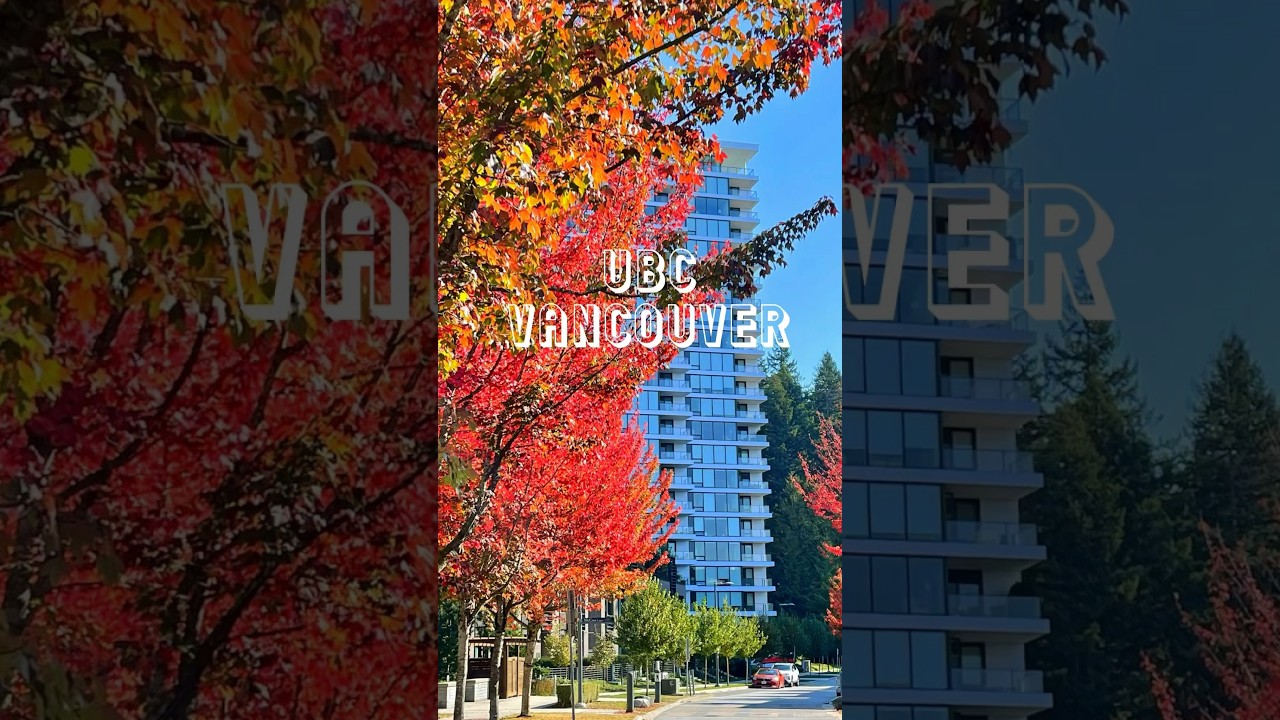 University of British Columbia VANCOUVER Canada: An #Autumn Stroll in Nature&rsquo;s Beauty