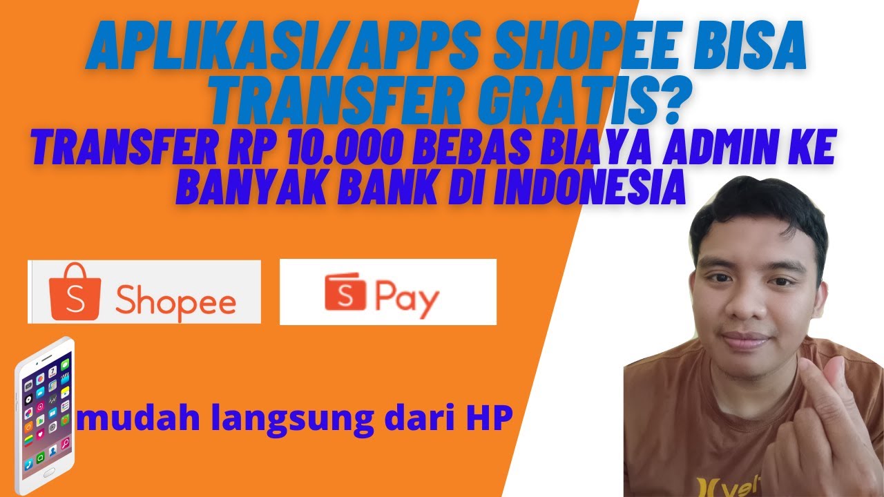 Tutorial Transfer Pake Shopee,Transfer Bebas Admin?!Ke Banyak Bank Di Indonesia😱