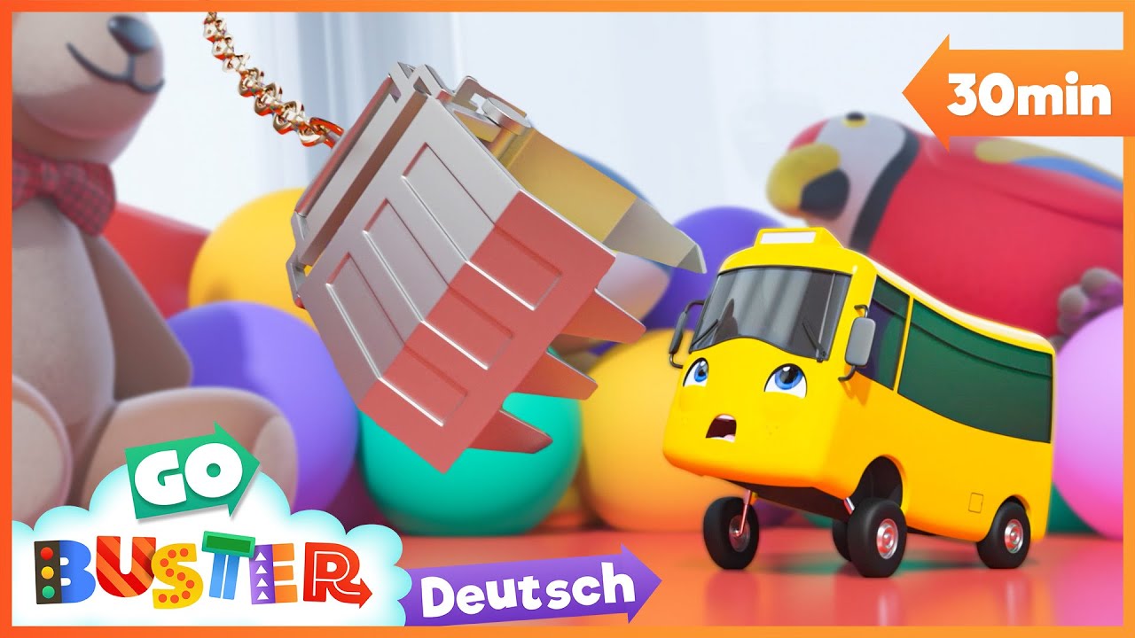 Buster und der Greifautomat | Go Buster Deutsch | Kinderlieder | Cartoons für Kinder