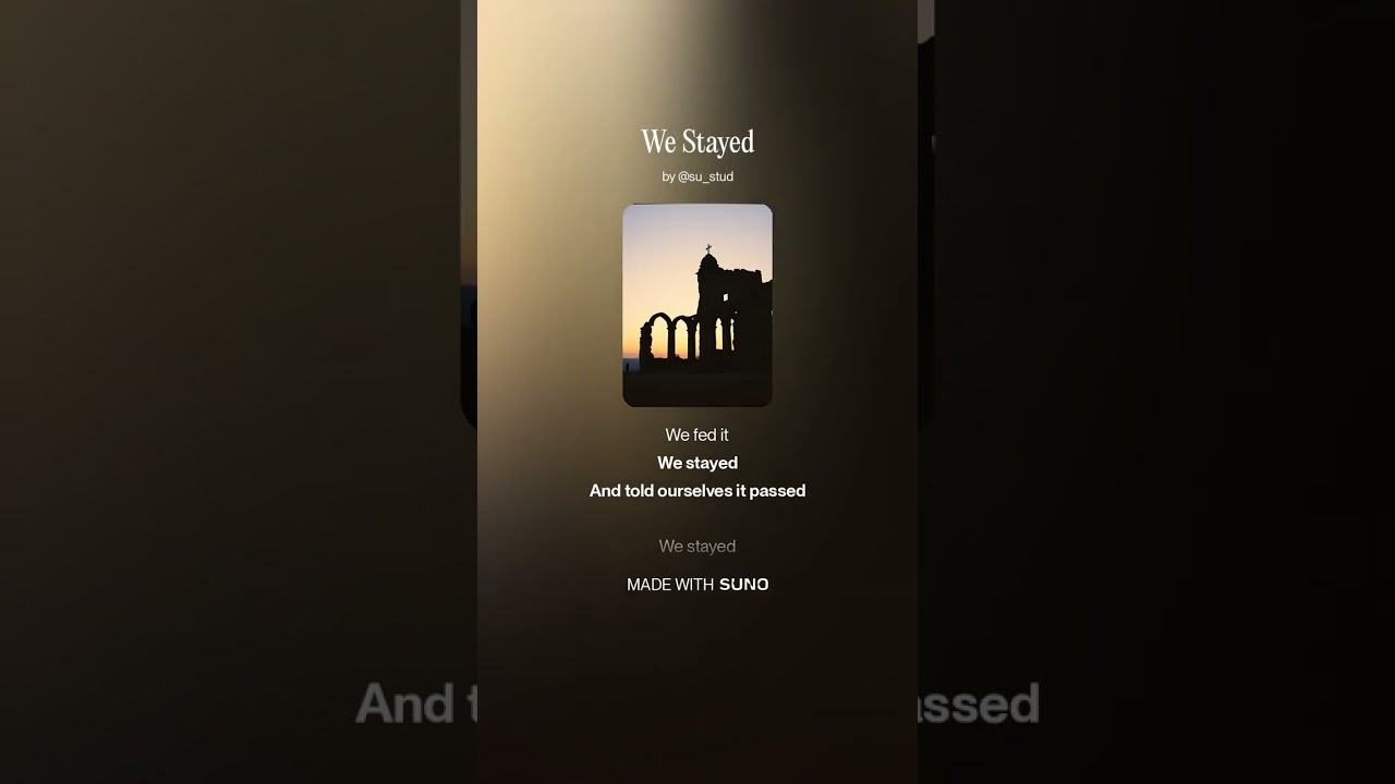 We Stayed