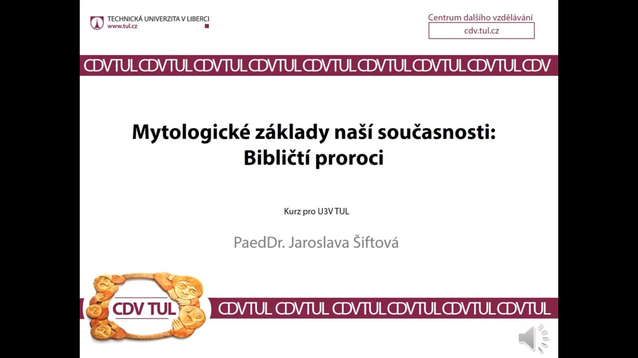 Mytologie: 12 Bible – Proroci