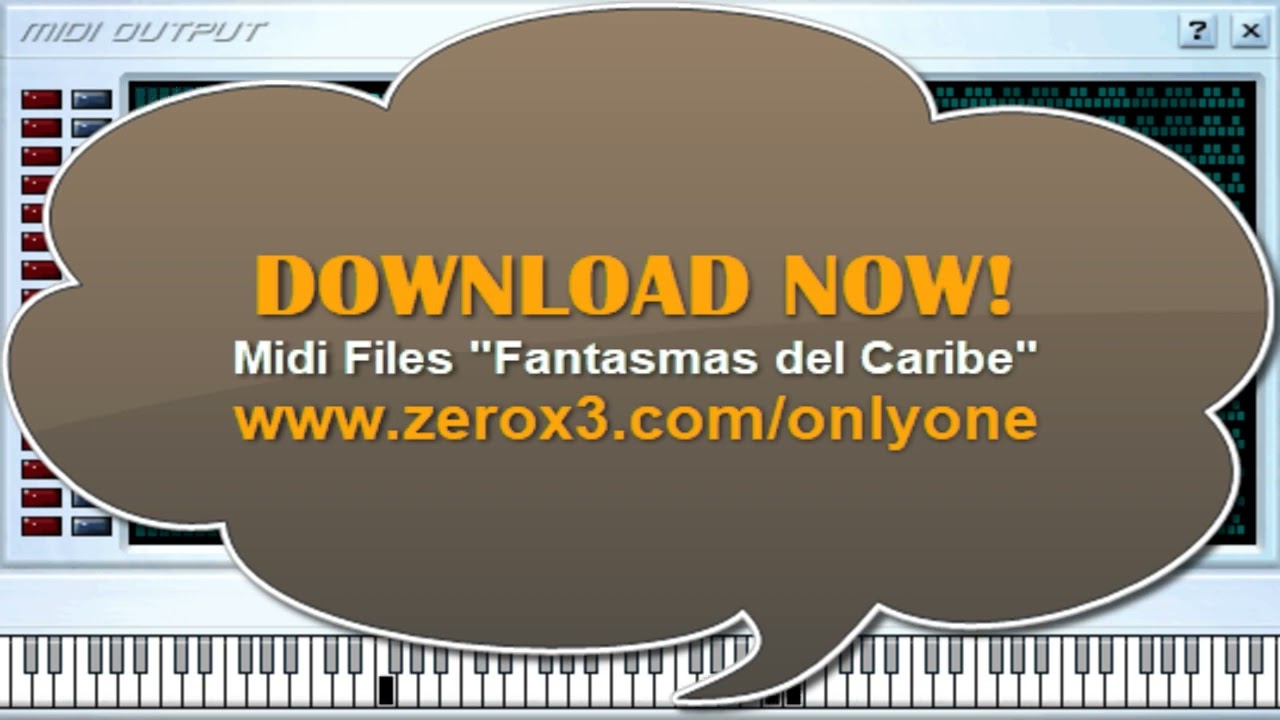 Aguita e Coco - Los Fantasmas del Caribe - Midi File (OnlyOne)