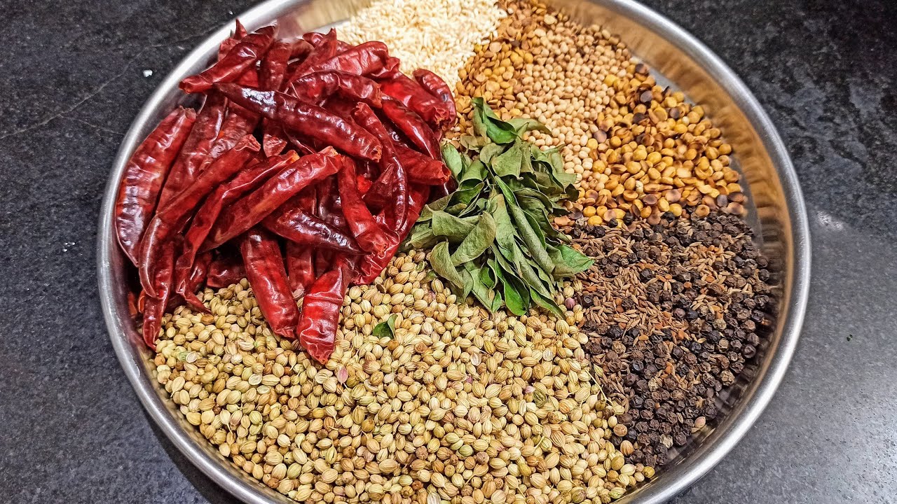 இந்த சாம்பார் பொடியில் சாம்பார் செய்ங்க ! வாசல்  வரை மனம் வீசும் | Sambar Podi in Tamil | Sambar.