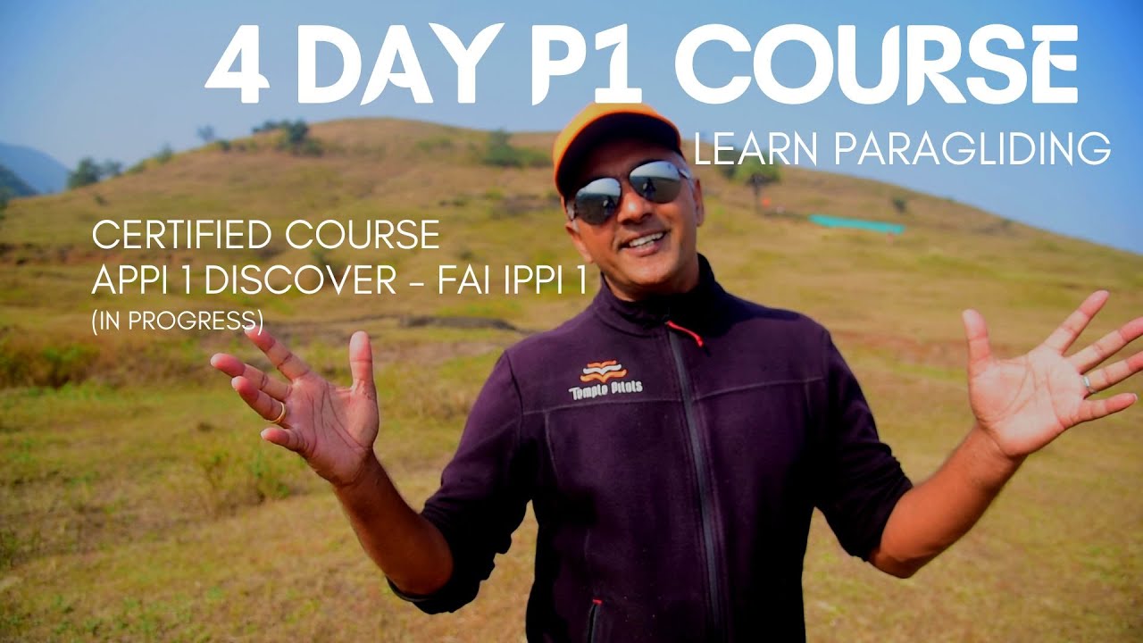 Learn Paragliding - Basic Paragliding Licensed Course - 4 Days P1  in Kamshet  Maharashtra