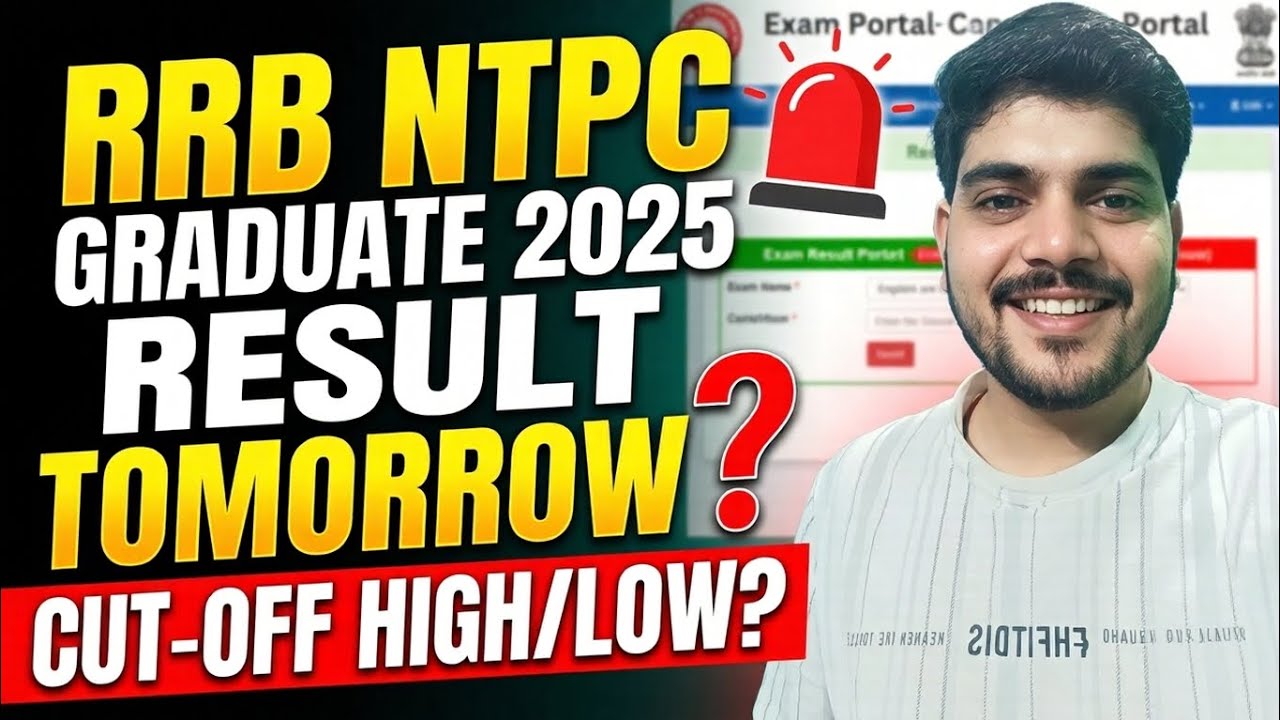 RRB NTPC GRADUATE 2025 || RESULT TOMORROW? CUT-OFF HIGH/LOW? #rrbntpc #rrbntpc2025 #rrbmahwal 