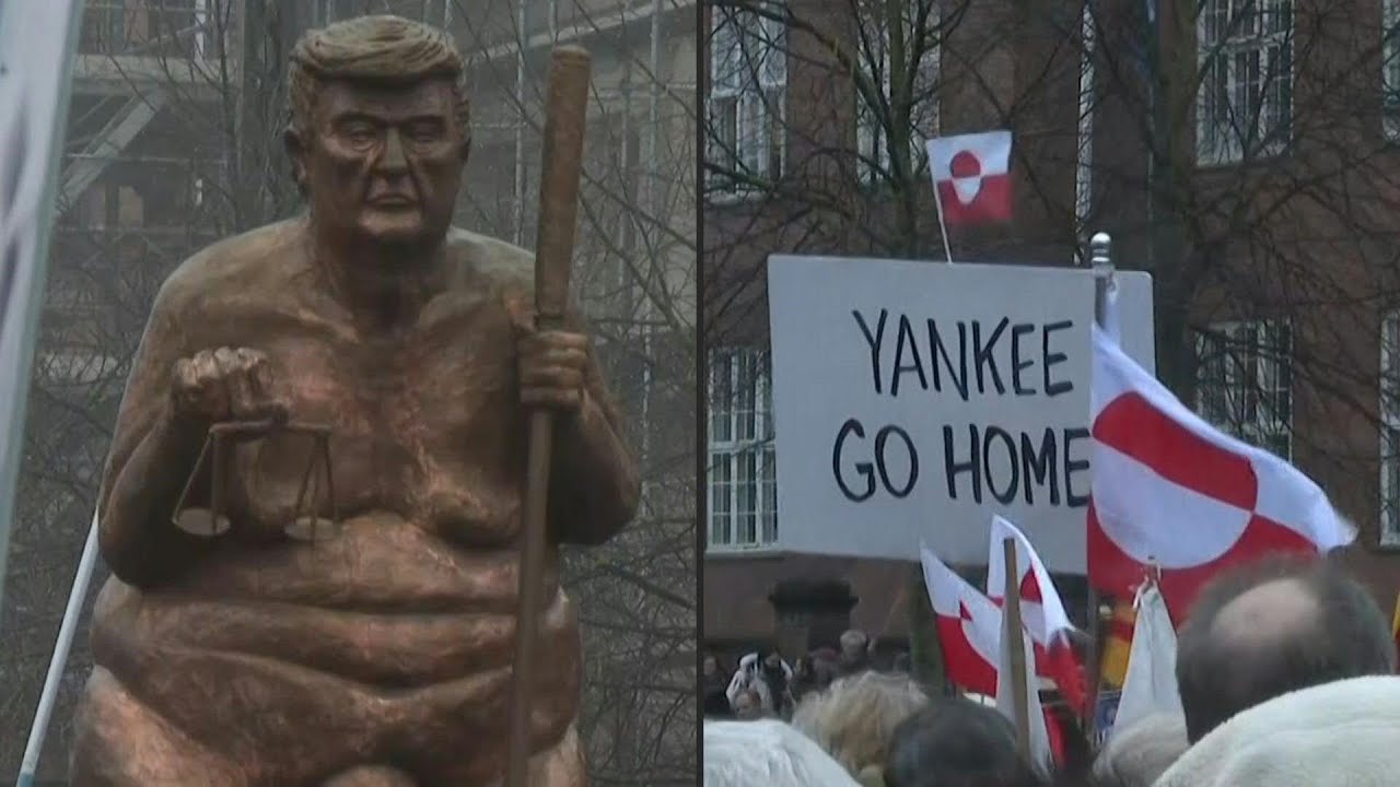 'Greenland belongs to Greenlanders' protest across Danish territory cities | AFP