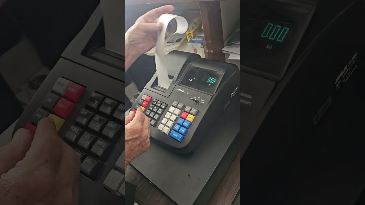 Control system (CS 300) Insteuction manual javelin Electeonic Cash Register ካሽ ሬጂስተር