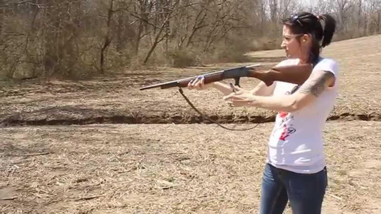 Kim on the marlin 30-30 336 ZRUS