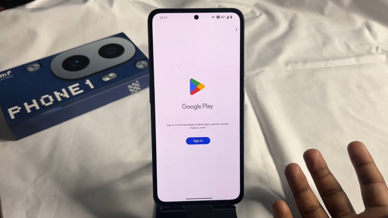 How To Sign in Google Account in CMF Phone 1 | Fix Play Store Sign in problem in CMF Phone 1