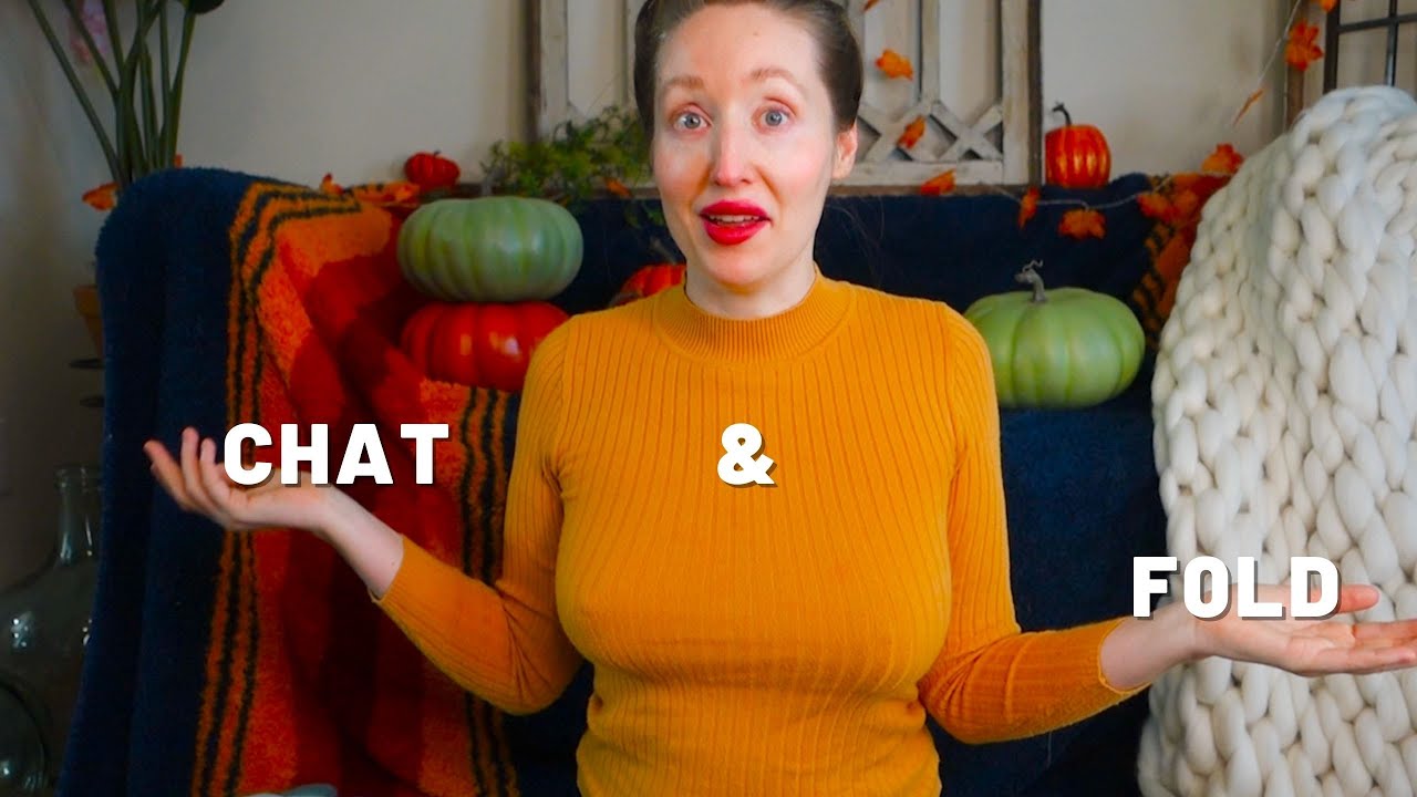 Chat and Fold | Homemaker Fall Fun |