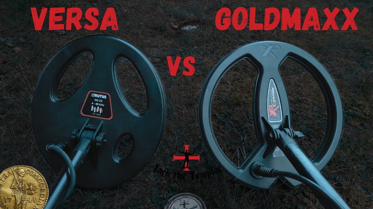 Rutus Versa vs XP Goldmaxx Power - Deep targets - 9 inch coils