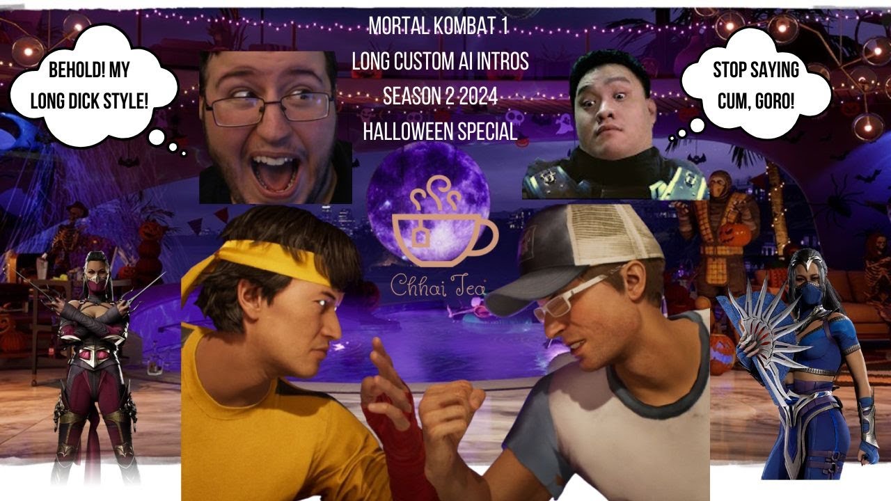 Mortal Kombat 1 Long Custom AI Intros Season 2 (2024 Halloween Special)