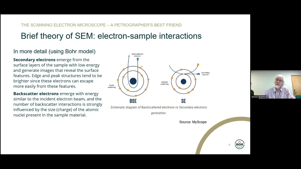 Skills and Training: The Scanning Electron Microscope – a petrographer’s best friend