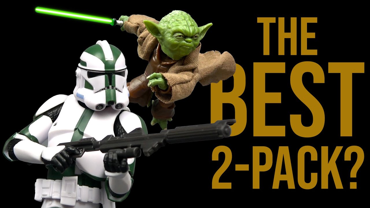 Ep611 Black Series Yoda & Clone Commander Gree 2-pack REVIEW