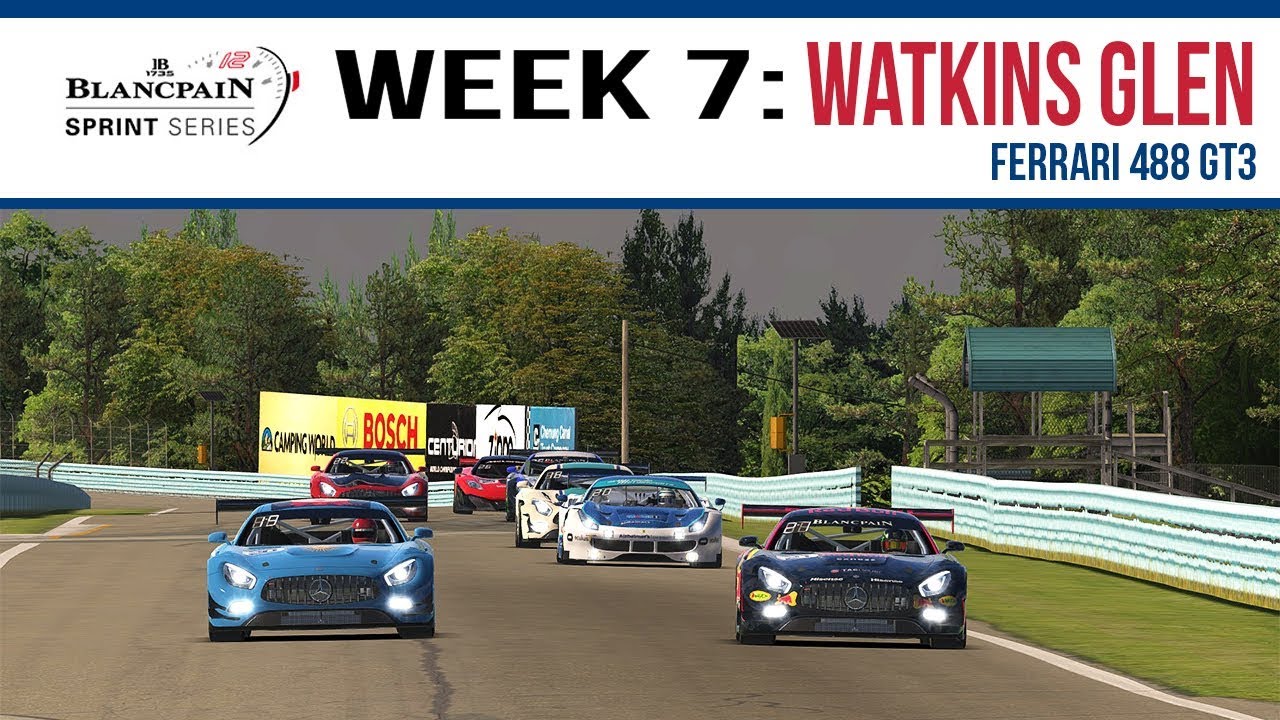 iRacing: When All Else Failes...Bully Him | Ferrari 488 GT3 at Watkins Glen