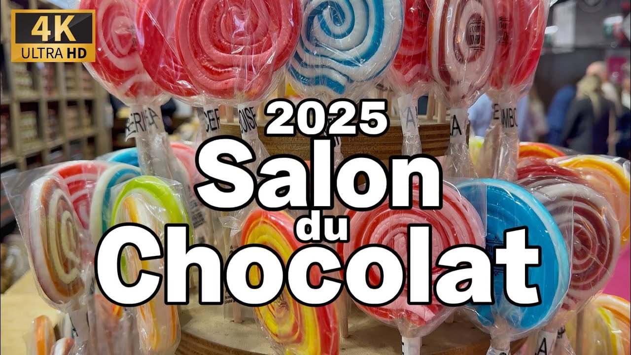 [🇫🇷PARIS SALON] PARIS CHOCOLATE SHOW 2025 (4K HDR 120FPS VERSION) 29/OCTOBER/2025