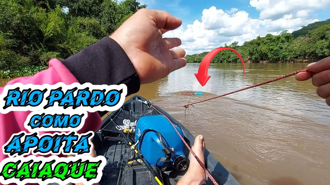COMO APOITA CAIAQUE RIO PARDO mais visualização youtube