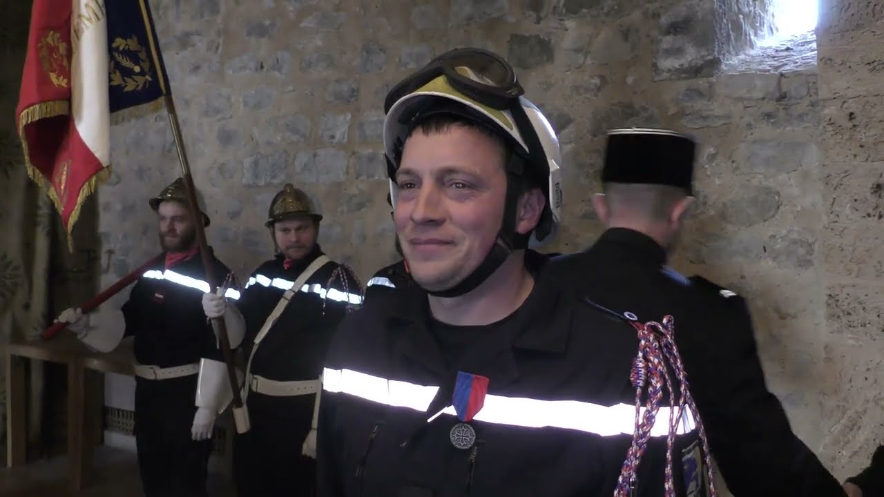 Les Pompiers de Mouthoumet au Château de  Villerouge Termenès  8/O2/2025  4K