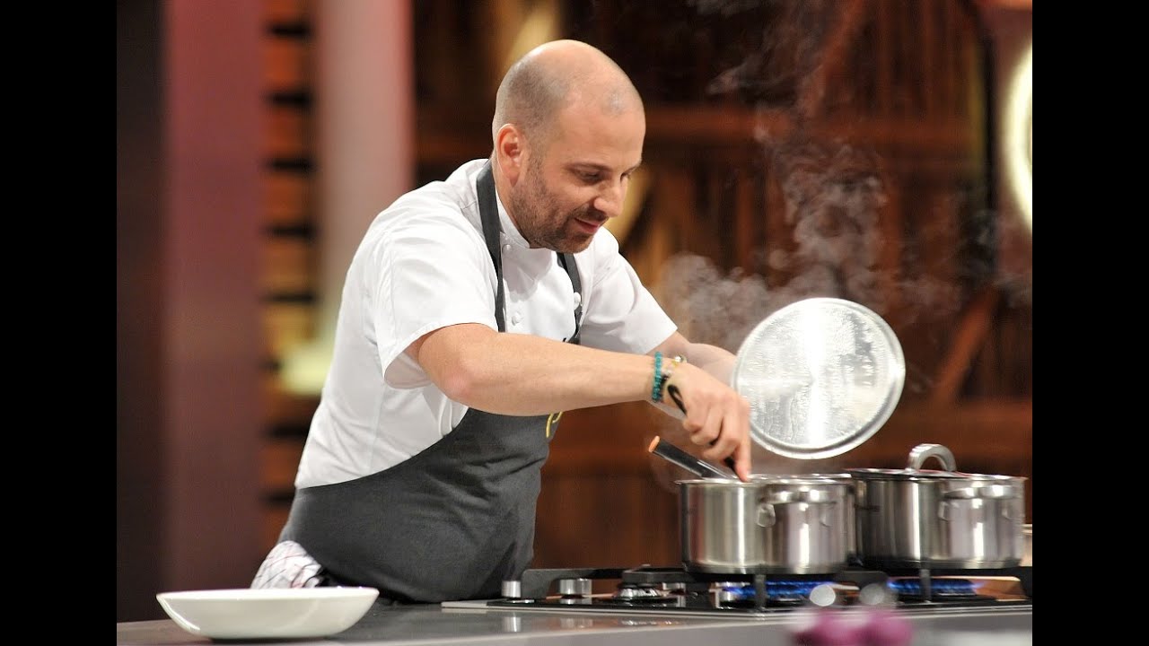 Jak zrobić mistrzowskie danie z jajka i grzybów - Masterclass z Georgem Calombarisem [ Masterchef ]