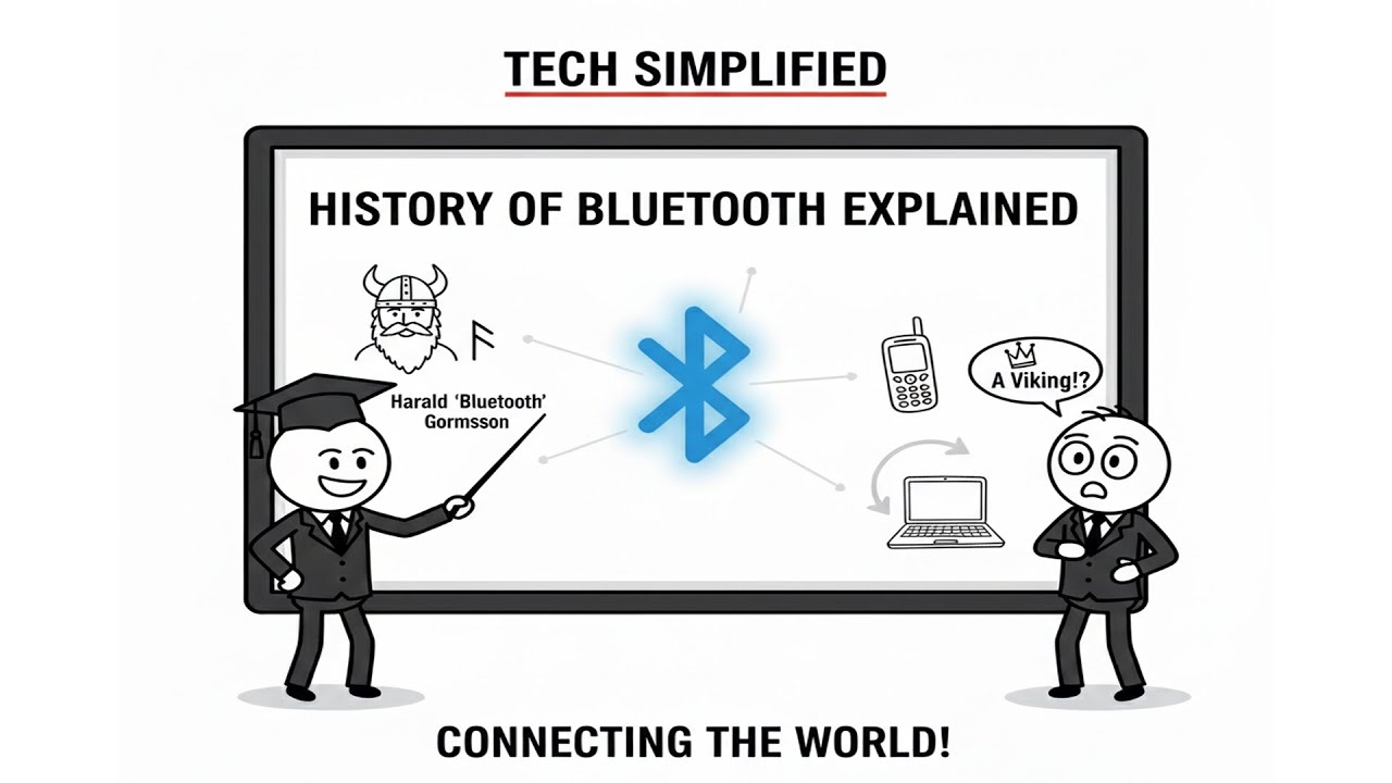 Origin And Why It&rsquo;s Named Bluetooth Explained in 4 Minutes