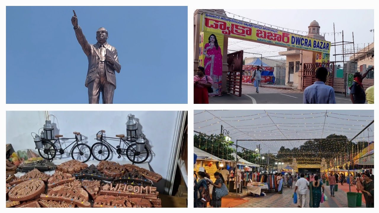 DWCRA Exhibition at PWD Ground Ambedkar Statute Vijayawada - Shopping Stalls