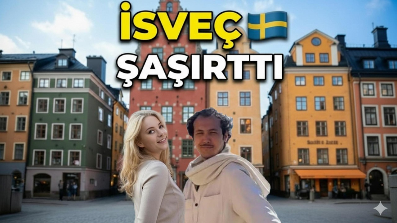İsveç’te Hayat Bu Kadar Farklı mı 😯 Stockholm Gezi Vlog ✈️
