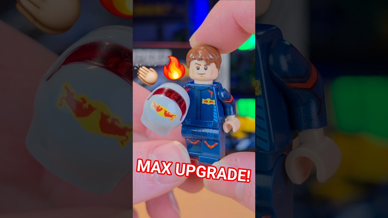 Ten kultowy kierowca F1 z klock&oacute;w LEGO WYMAGA gruntownej modernizacji!