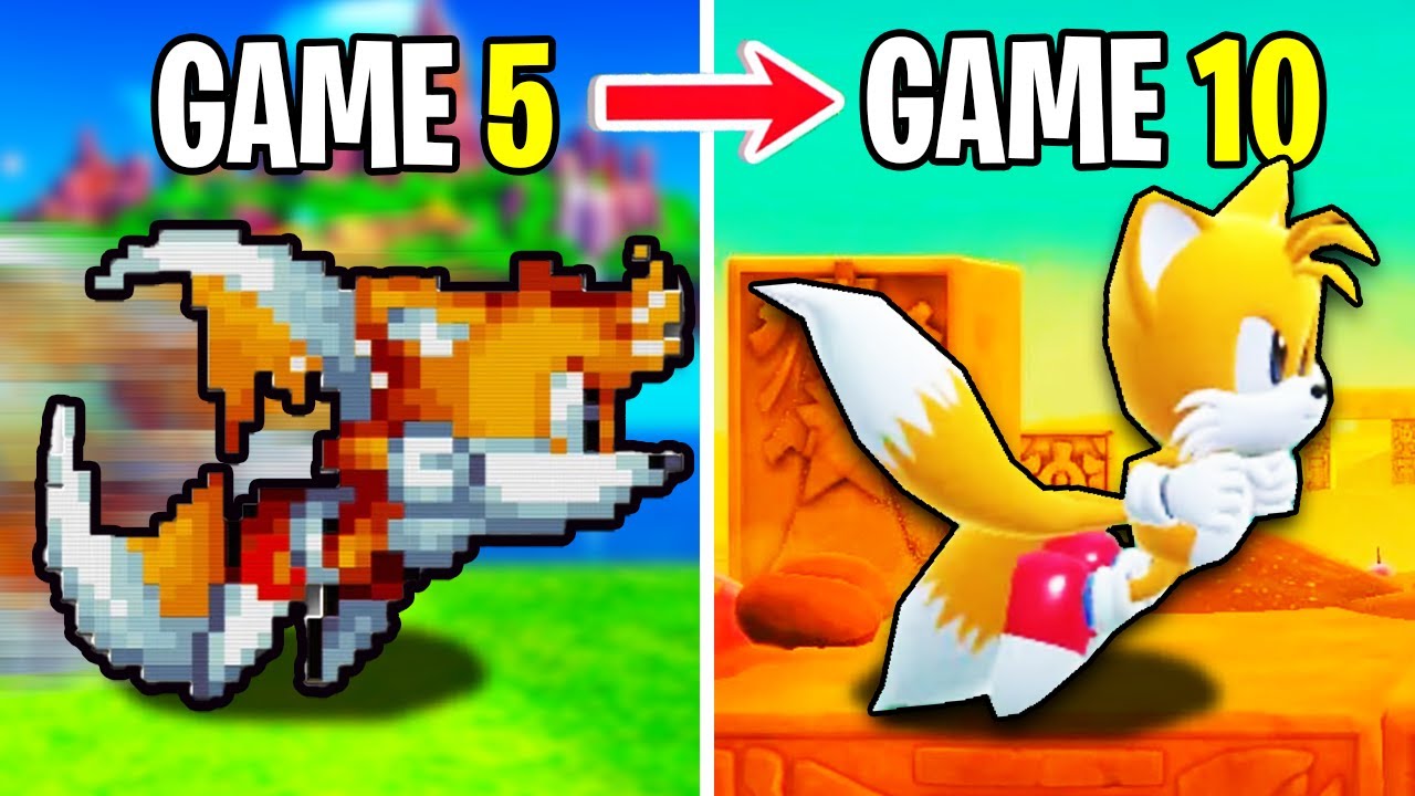If Tails Uses His Tails In EVERY Sonic Game, The Video Ends!