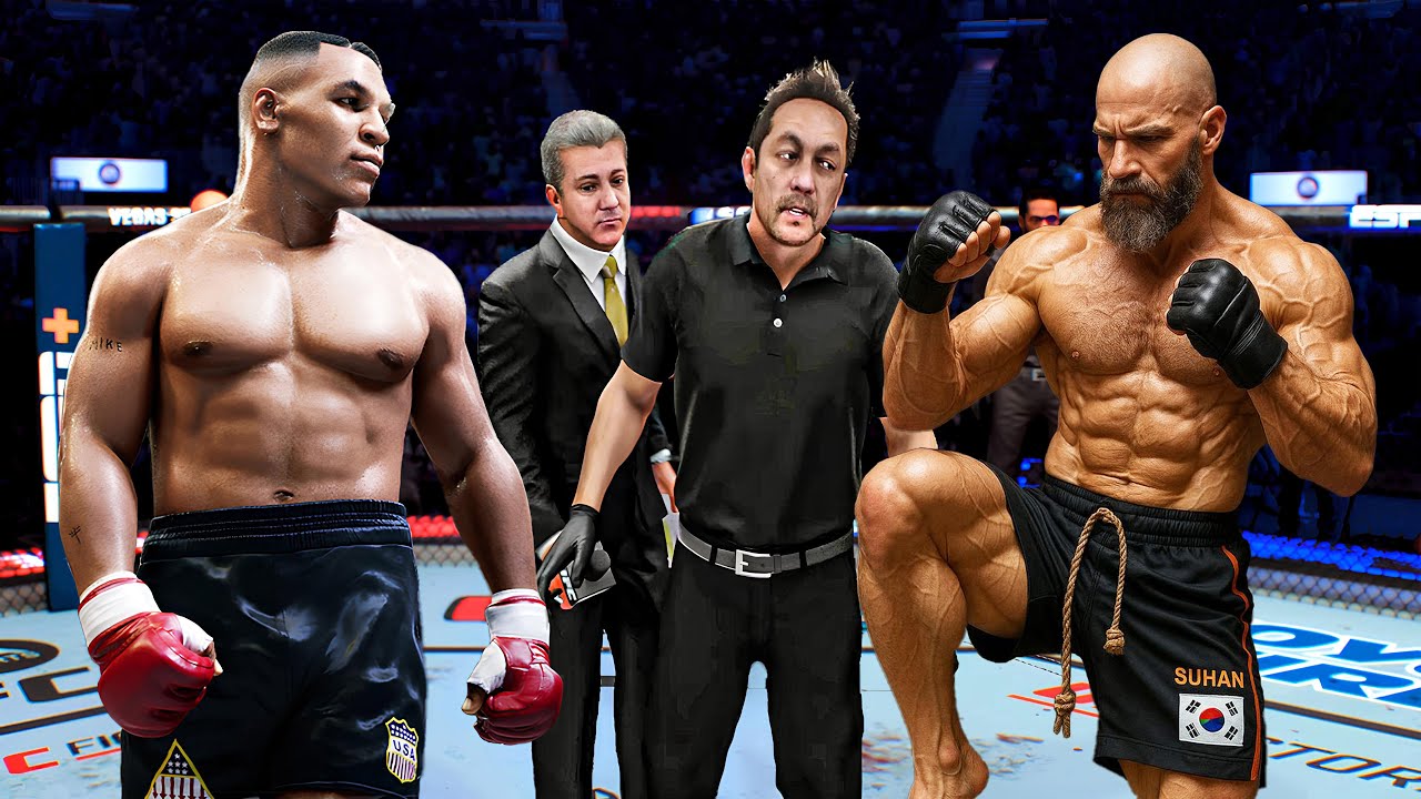 Mike Tyson vs. John Salazar (EA Sports UFC 5)