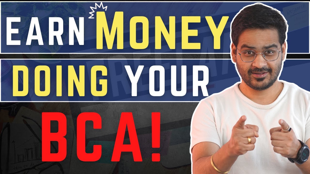 💥Earn Money Doing BCA! 🤩 How to Earn Money in College? BCA Students Must Watch! #bca #career #viral