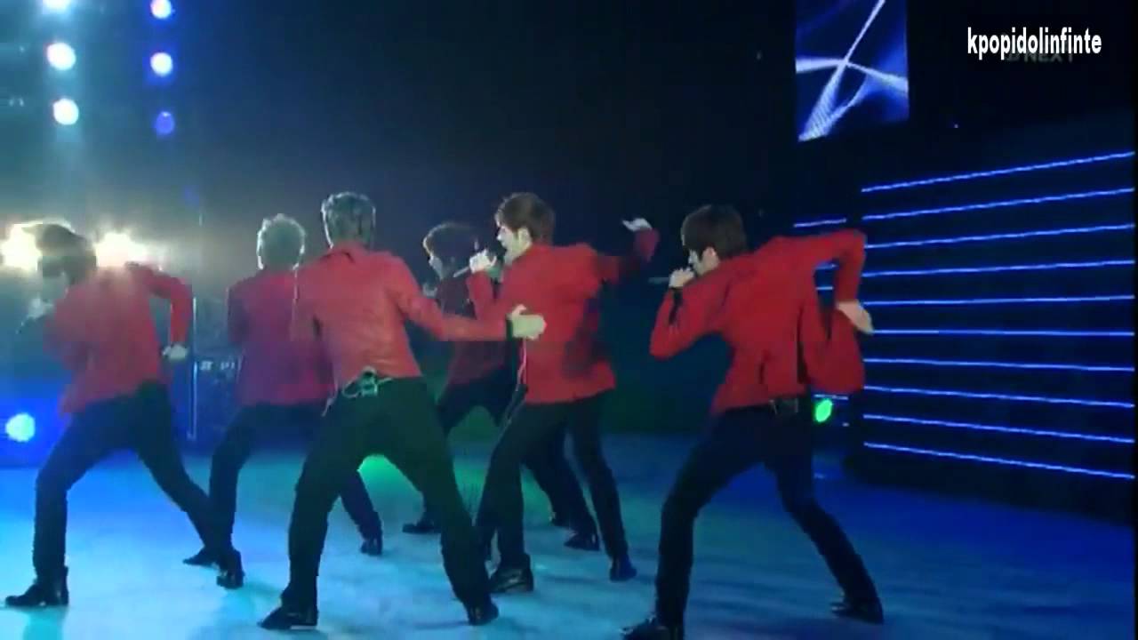120304 INFINITE--BTD(Japanese Ver)+Be Mine+Talk+Paradise@KISS