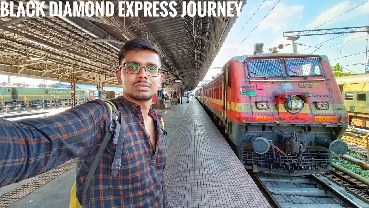 ব্ল্যাক ডায়মন্ড এক্সপ্রেস ট্রেন এ জার্নি || Dhanbad to Howrah in Black Diamond express